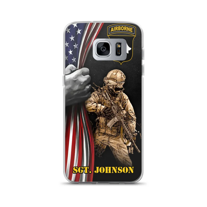 Custom Personalized Veteran Phone Case - Gift Idea For Veteran - Case For iPhone And Samsung