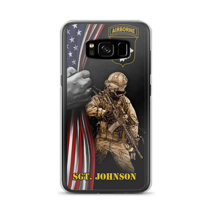 Custom Personalized Veteran Phone Case - Gift Idea For Veteran - Case For iPhone And Samsung