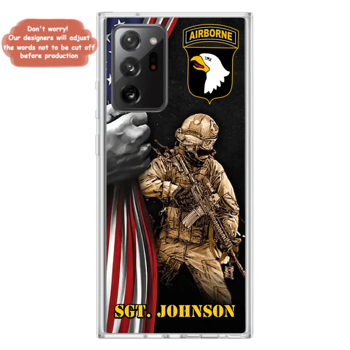 Custom Personalized Veteran Phone Case - Gift Idea For Veteran - Case For iPhone And Samsung