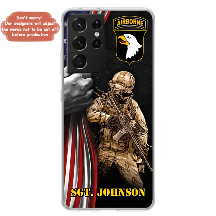 Custom Personalized Veteran Phone Case - Gift Idea For Veteran - Case For iPhone And Samsung