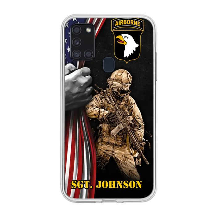 Custom Personalized Veteran Phone Case - Gift Idea For Veteran - Case For iPhone And Samsung