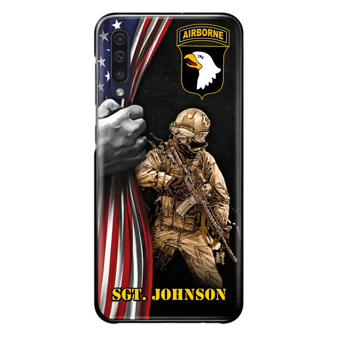 Custom Personalized Veteran Phone Case - Gift Idea For Veteran - Case For iPhone And Samsung