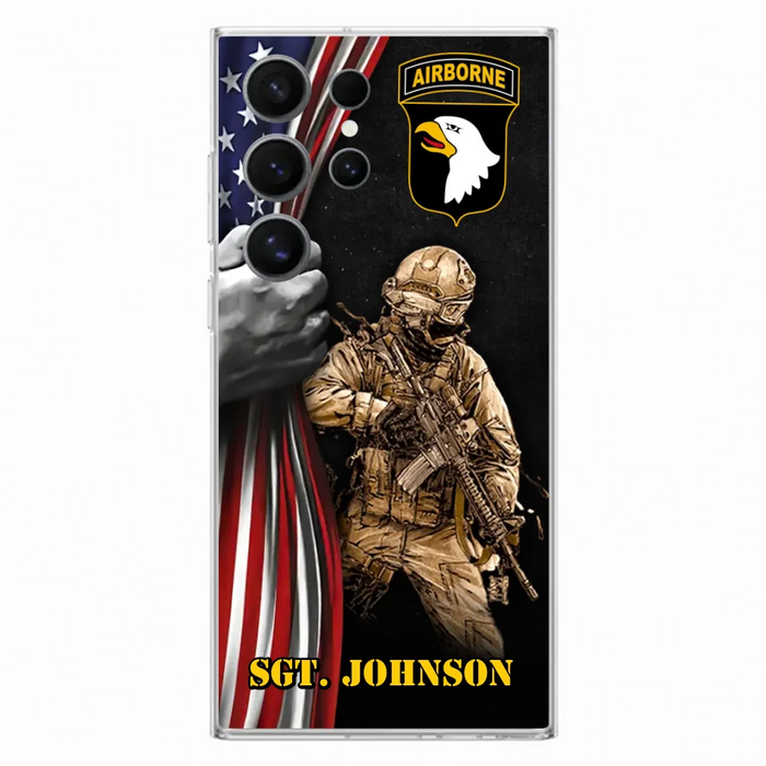 Custom Personalized Veteran Phone Case - Gift Idea For Veteran - Case For iPhone And Samsung