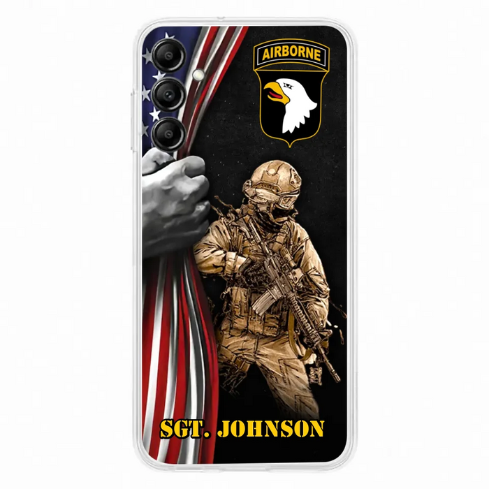 Custom Personalized Veteran Phone Case - Gift Idea For Veteran - Case For iPhone And Samsung