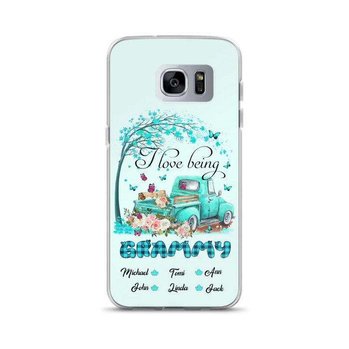 Custom Personalized Phone Case - I Love Being Grandma - R5OIKQ