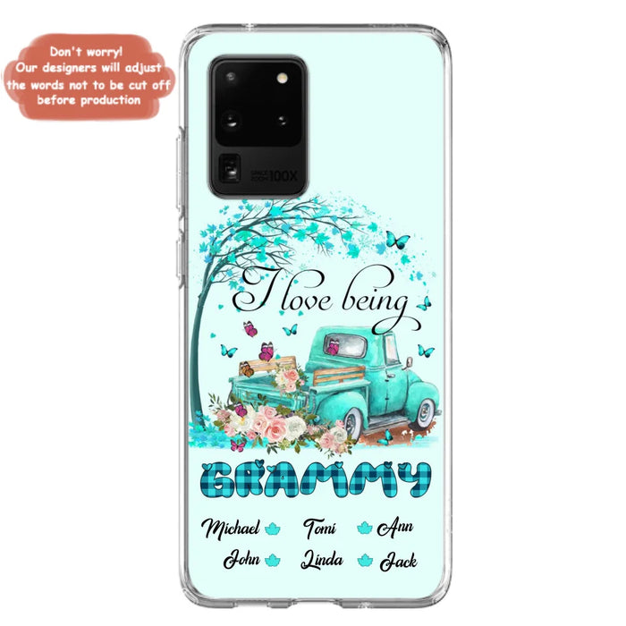 Custom Personalized Phone Case - I Love Being Grandma - R5OIKQ