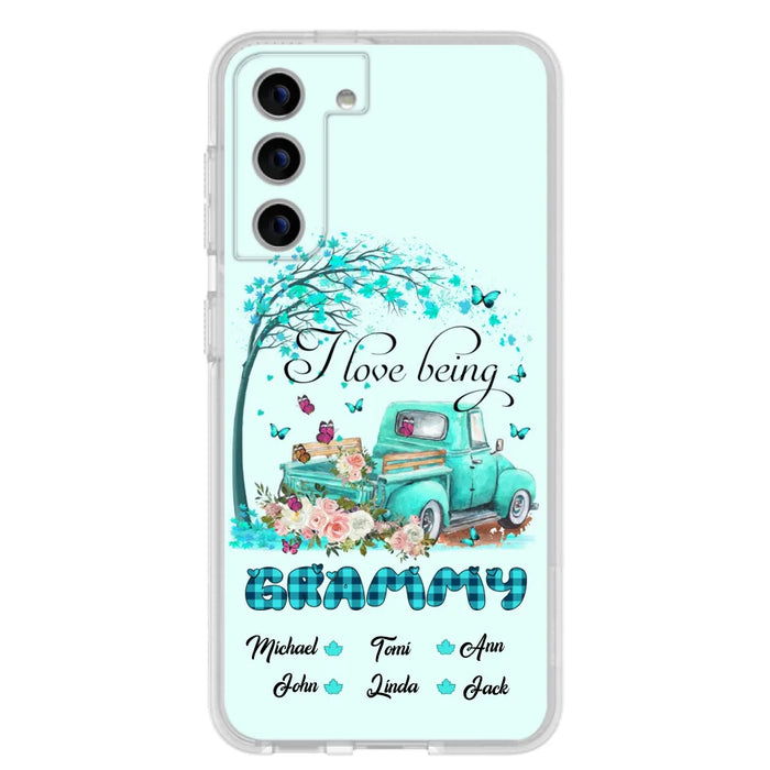 Custom Personalized Phone Case - I Love Being Grandma - R5OIKQ