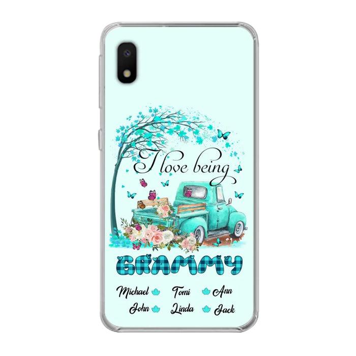 Custom Personalized Phone Case - I Love Being Grandma - R5OIKQ