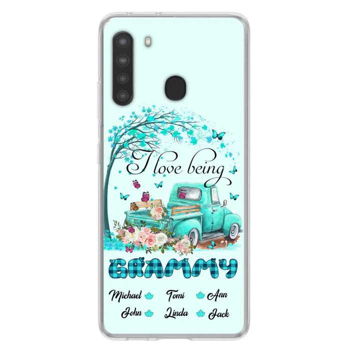 Custom Personalized Phone Case - I Love Being Grandma - R5OIKQ