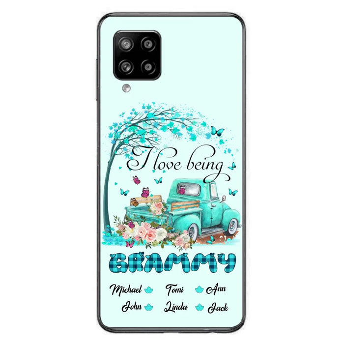 Custom Personalized Phone Case - I Love Being Grandma - R5OIKQ