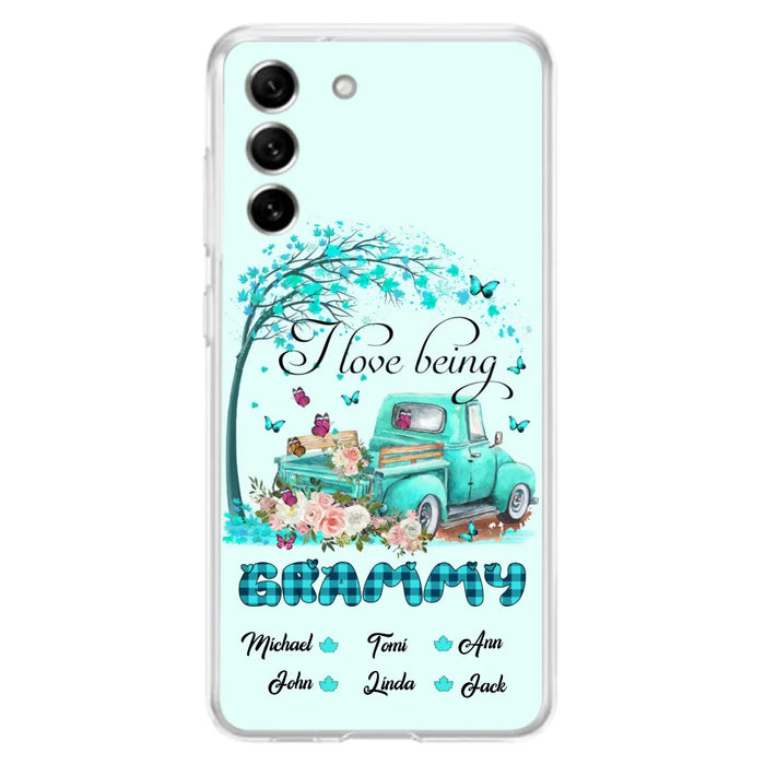 Custom Personalized Phone Case - I Love Being Grandma - R5OIKQ