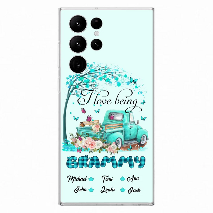 Custom Personalized Phone Case - I Love Being Grandma - R5OIKQ