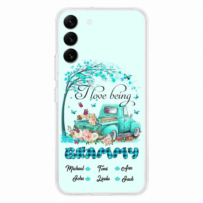 Custom Personalized Phone Case - I Love Being Grandma - R5OIKQ