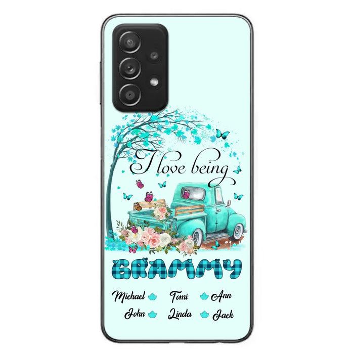 Custom Personalized Phone Case - I Love Being Grandma - R5OIKQ