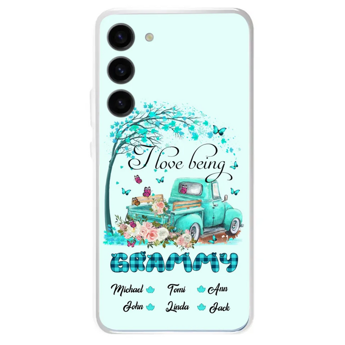 Custom Personalized Phone Case - I Love Being Grandma - R5OIKQ