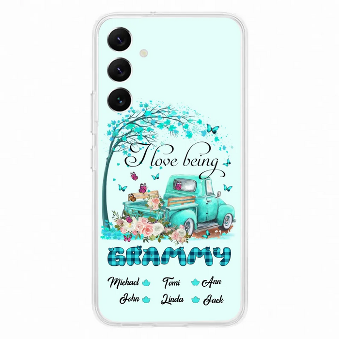 Custom Personalized Phone Case - I Love Being Grandma - R5OIKQ