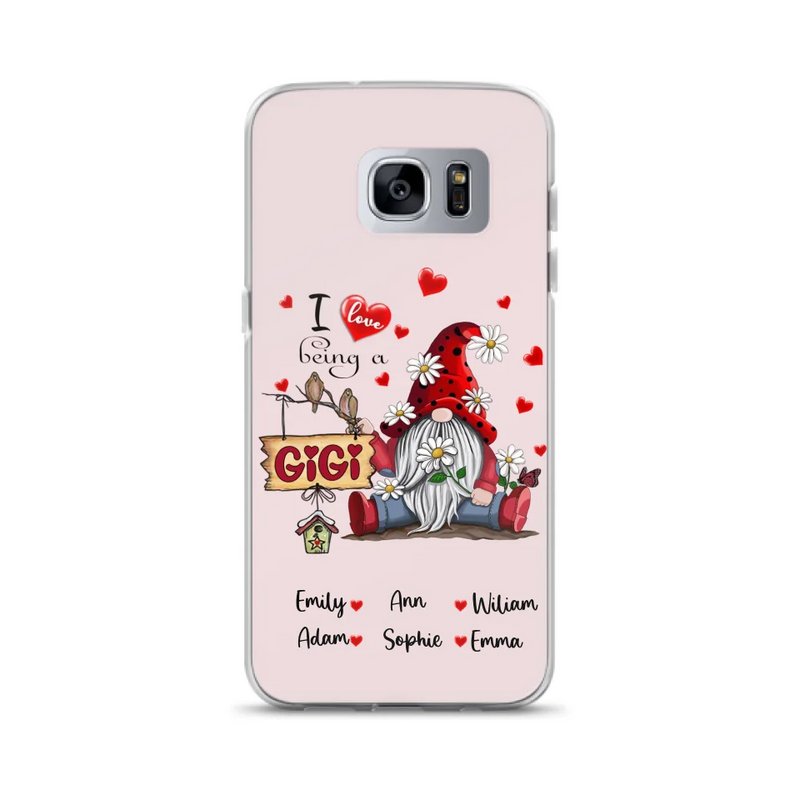 Custom Personalized Phone Case - I Love Being a Grandma - R5OIKQ