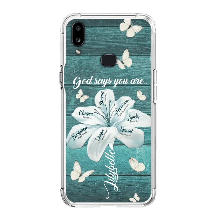 Custom Personalized Phone Case - Gods Says You Are - Case For Iphone Samsung - BR9N4C