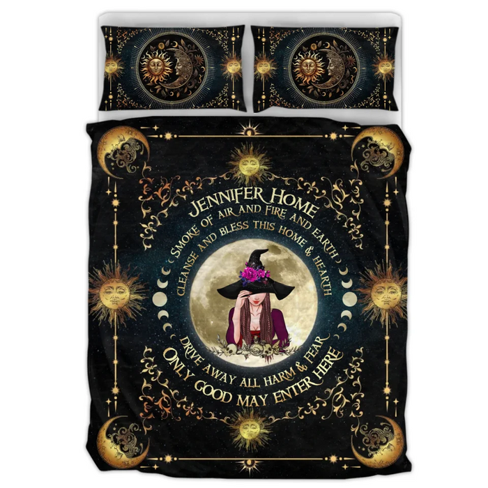 Personalized Witch Quilt Bed Sets - Gift Idea For Witch Lovers