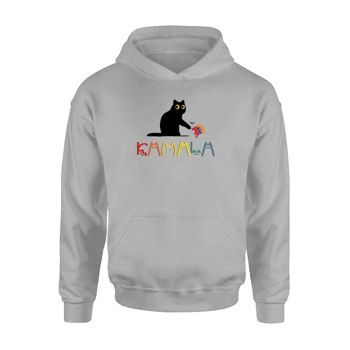 Custom Personalized Cat Lady T-shirt/ Long Sleeve/ Sweatshirt/ Hoodie - Gift Idea For Cat Lover