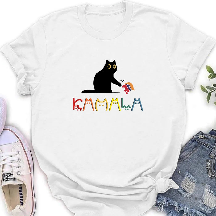 Custom Personalized Cat Lady T-shirt/ Long Sleeve/ Sweatshirt/ Hoodie - Gift Idea For Cat Lover