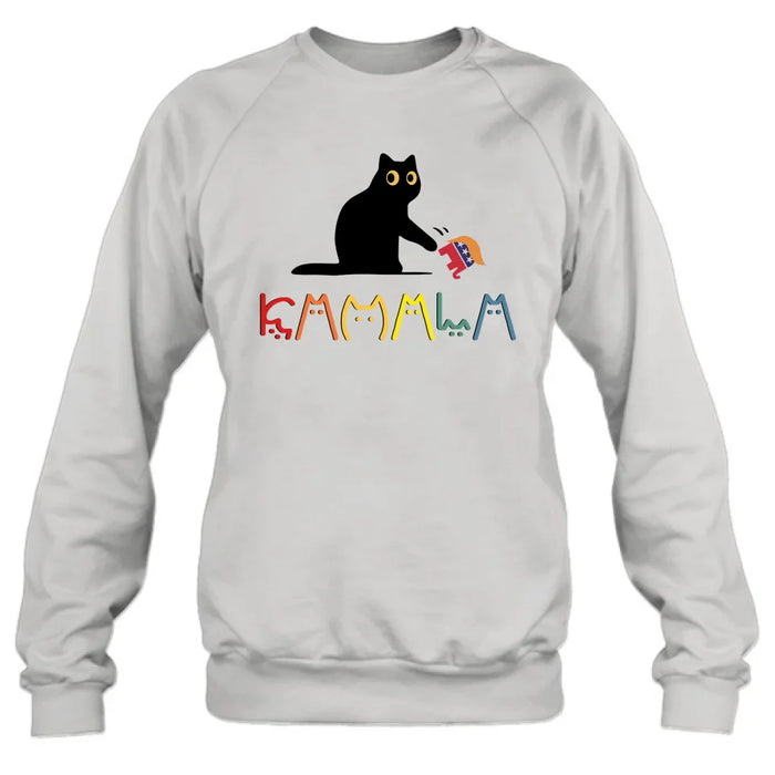 Custom Personalized Cat Lady T-shirt/ Long Sleeve/ Sweatshirt/ Hoodie - Gift Idea For Cat Lover