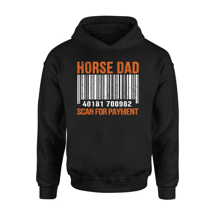 Horse Dad T-shirt/ Long Sleeve/ Sweatshirt/ Hoodie - Best Gift From Son and Daughter To Dad - Gift from wife to husband