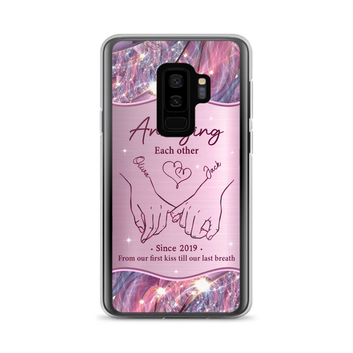 Custom Personalized Couple Phone Case For iPhone/ Samsung - Gift Idea For Couple - Annoying Each Other