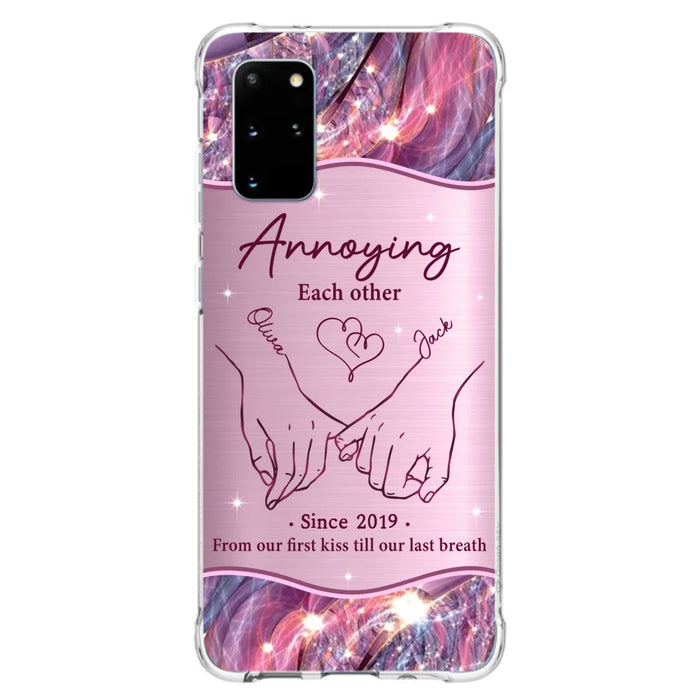 Custom Personalized Couple Phone Case For iPhone/ Samsung - Gift Idea For Couple - Annoying Each Other