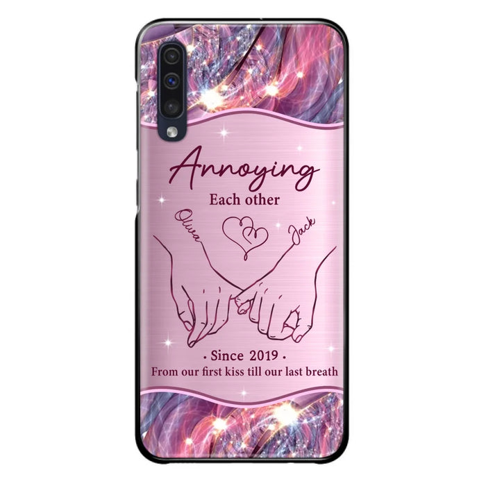 Custom Personalized Couple Phone Case For iPhone/ Samsung - Gift Idea For Couple - Annoying Each Other