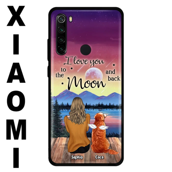 Custom Personalized Pet Mom/ Dad Phone Case - Gift Idea For Dog/ Cat/ Rabbit Lovers - Case For Xiaomi/ Oppo/ Huawei - I Love You To The Moon & Back