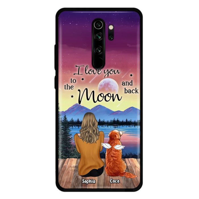 Custom Personalized Pet Mom/ Dad Phone Case - Gift Idea For Dog/ Cat/ Rabbit Lovers - Case For Xiaomi/ Oppo/ Huawei - I Love You To The Moon & Back