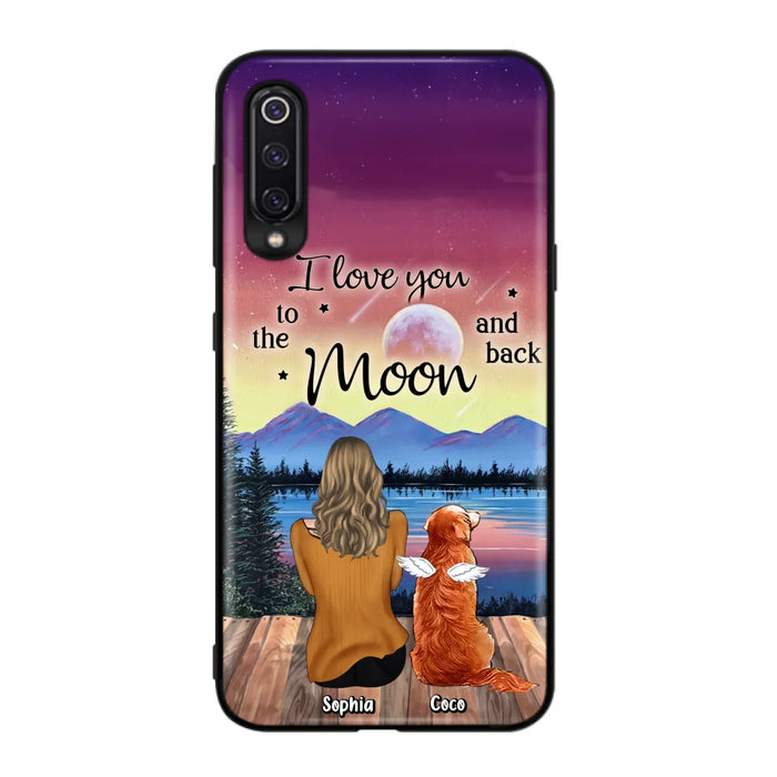 Custom Personalized Pet Mom/ Dad Phone Case - Gift Idea For Dog/ Cat/ Rabbit Lovers - Case For Xiaomi/ Oppo/ Huawei - I Love You To The Moon & Back