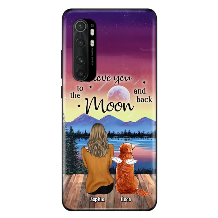 Custom Personalized Pet Mom/ Dad Phone Case - Gift Idea For Dog/ Cat/ Rabbit Lovers - Case For Xiaomi/ Oppo/ Huawei - I Love You To The Moon & Back