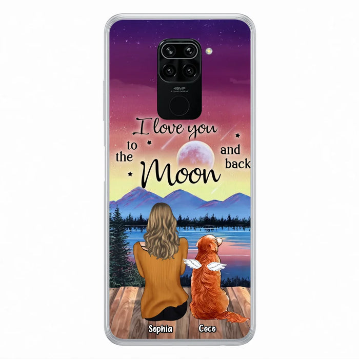 Custom Personalized Pet Mom/ Dad Phone Case - Gift Idea For Dog/ Cat/ Rabbit Lovers - Case For Xiaomi/ Oppo/ Huawei - I Love You To The Moon & Back