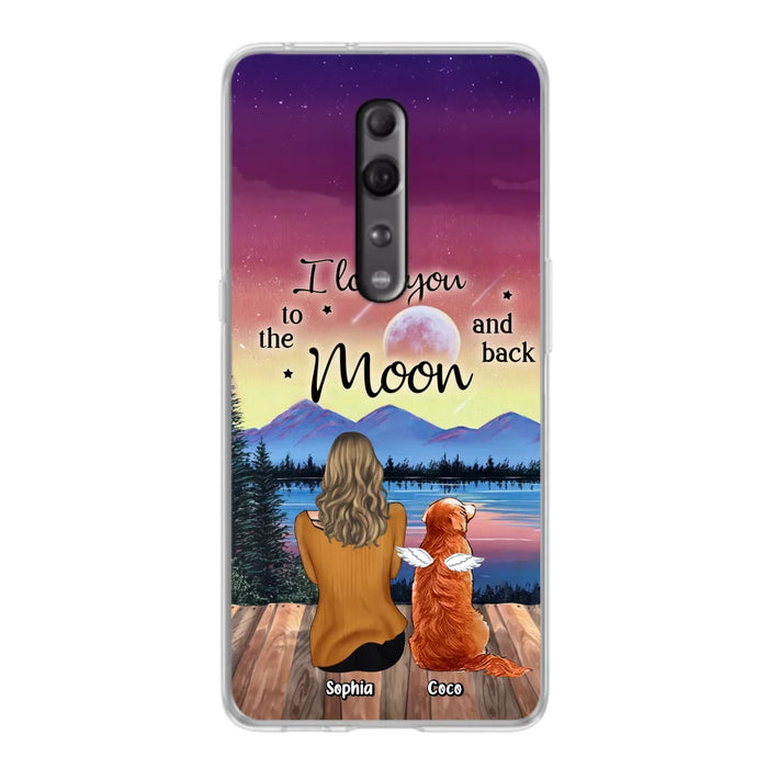 Custom Personalized Pet Mom/ Dad Phone Case - Gift Idea For Dog/ Cat/ Rabbit Lovers - Case For Xiaomi/ Oppo/ Huawei - I Love You To The Moon & Back