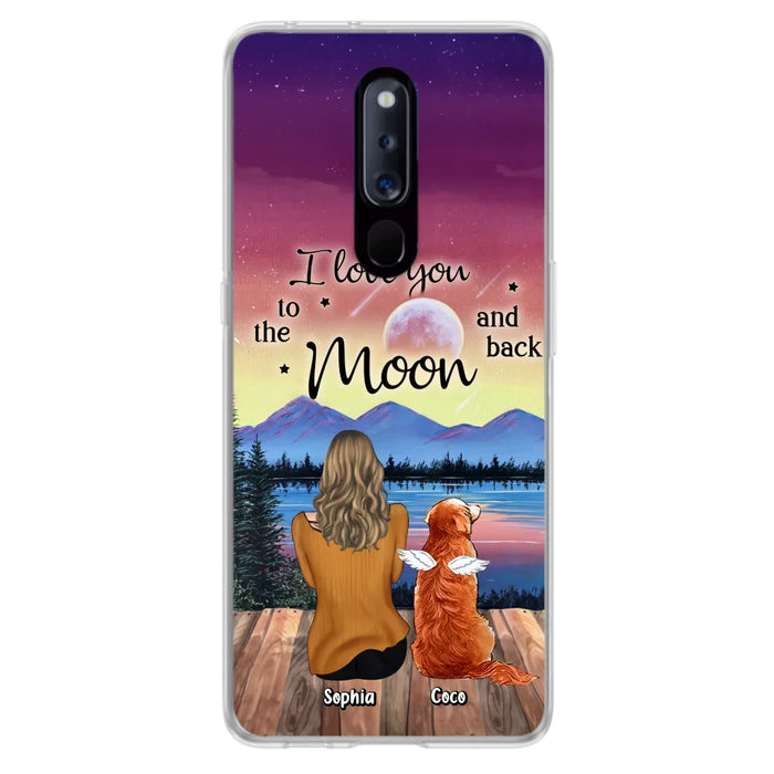 Custom Personalized Pet Mom/ Dad Phone Case - Gift Idea For Dog/ Cat/ Rabbit Lovers - Case For Xiaomi/ Oppo/ Huawei - I Love You To The Moon & Back