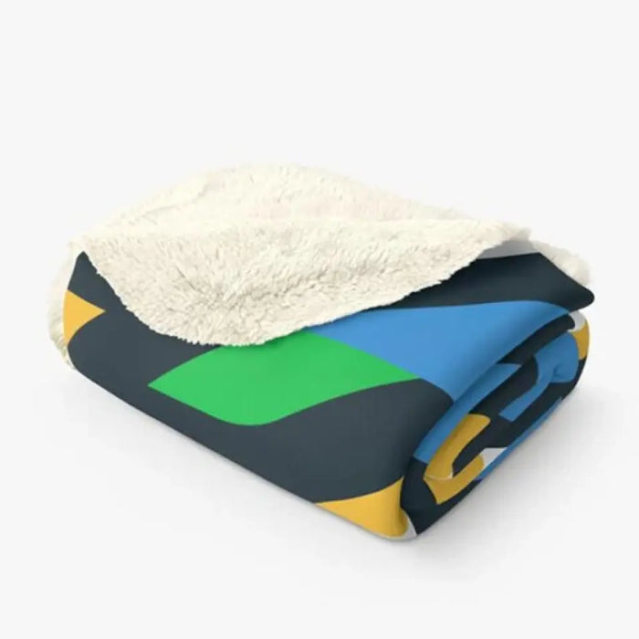 Personalized Love Letter Fleece Throw Blanket & Quilt - Gift Idea For Husband/ BoyFriend - You Mean The World To Me