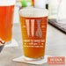 mk pint glass mk