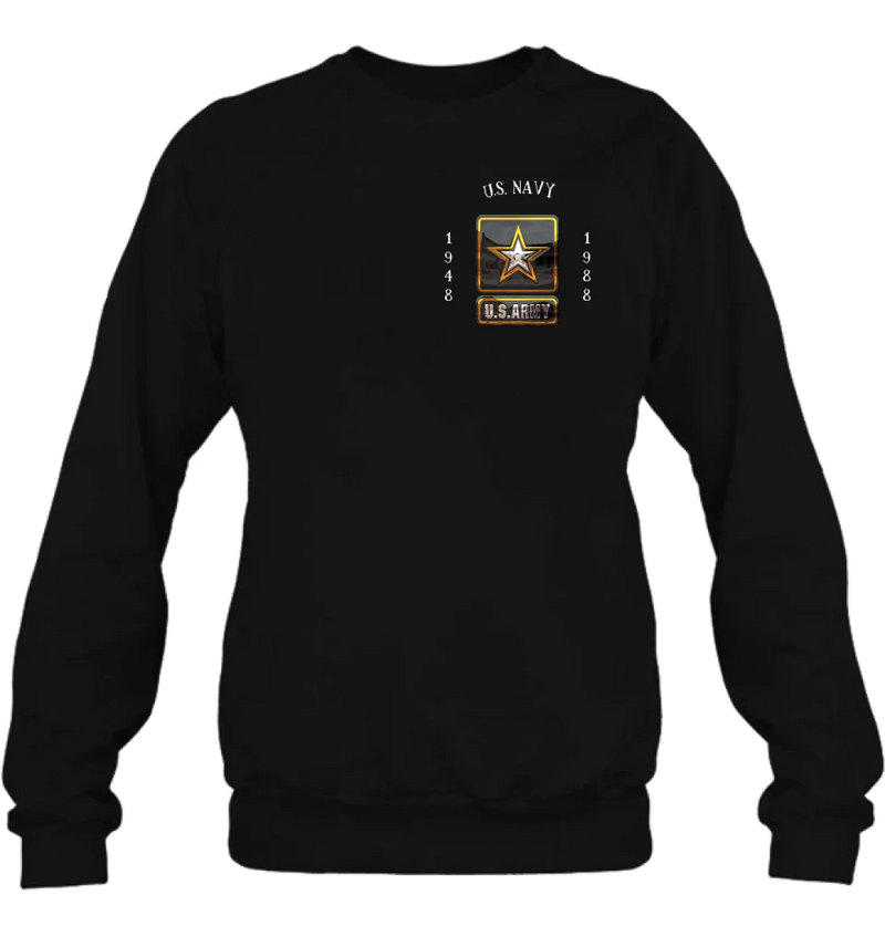Personalized Veteran Shirt/Hoodie - Father's Day Gift Idea for Veteran