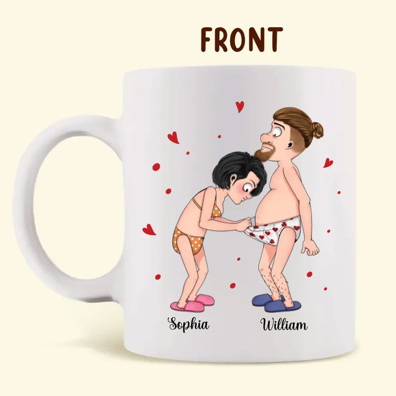 Personalized Couple Coffee Mug - I Love Your Personalities - Gift Idea For Couple/Valentine