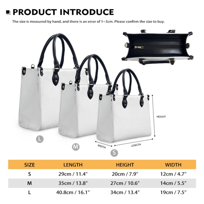 Custom Personalized Witch Leather Handbag - Mother's Day Gift Idea - Something Wicked This Way Comes