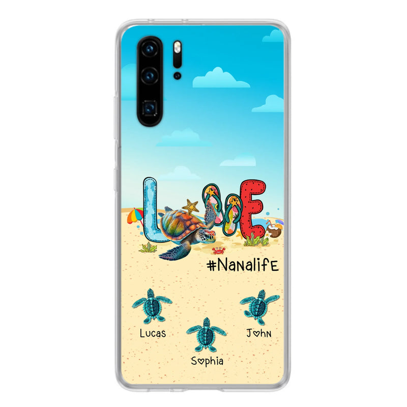 Personalized Grandma Phone Case - Gift Idea For Grandma/Mom - Up to 9 Kids - Case For Xiaomi/ Oppo/ Huawei - Nanalife