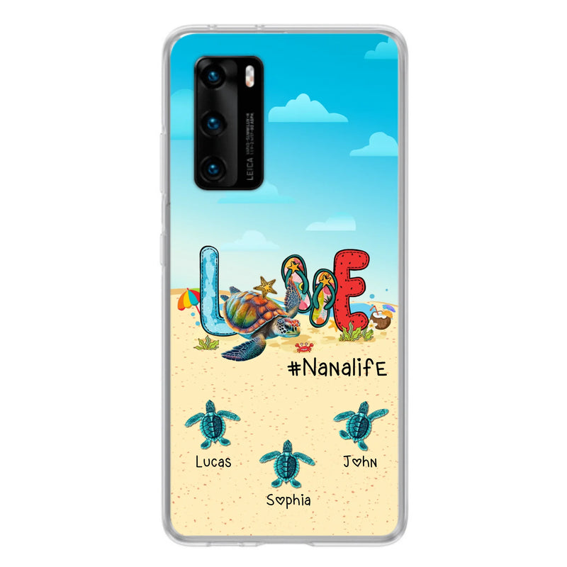 Personalized Grandma Phone Case - Gift Idea For Grandma/Mom - Up to 9 Kids - Case For Xiaomi/ Oppo/ Huawei - Nanalife