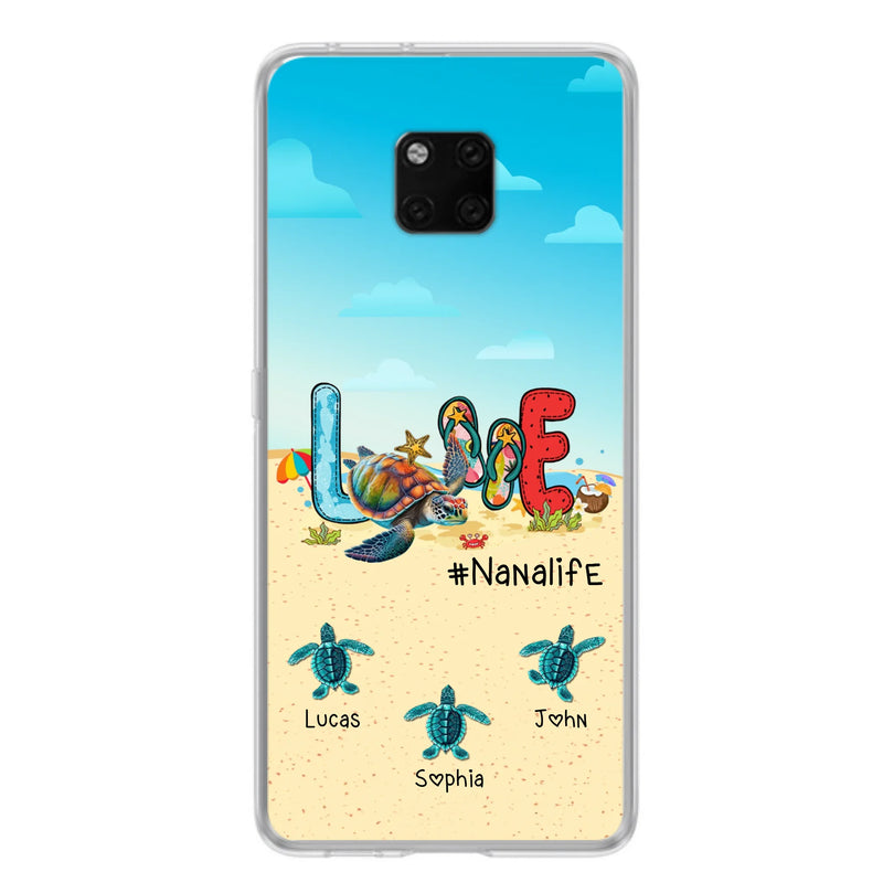 Personalized Grandma Phone Case - Gift Idea For Grandma/Mom - Up to 9 Kids - Case For Xiaomi/ Oppo/ Huawei - Nanalife