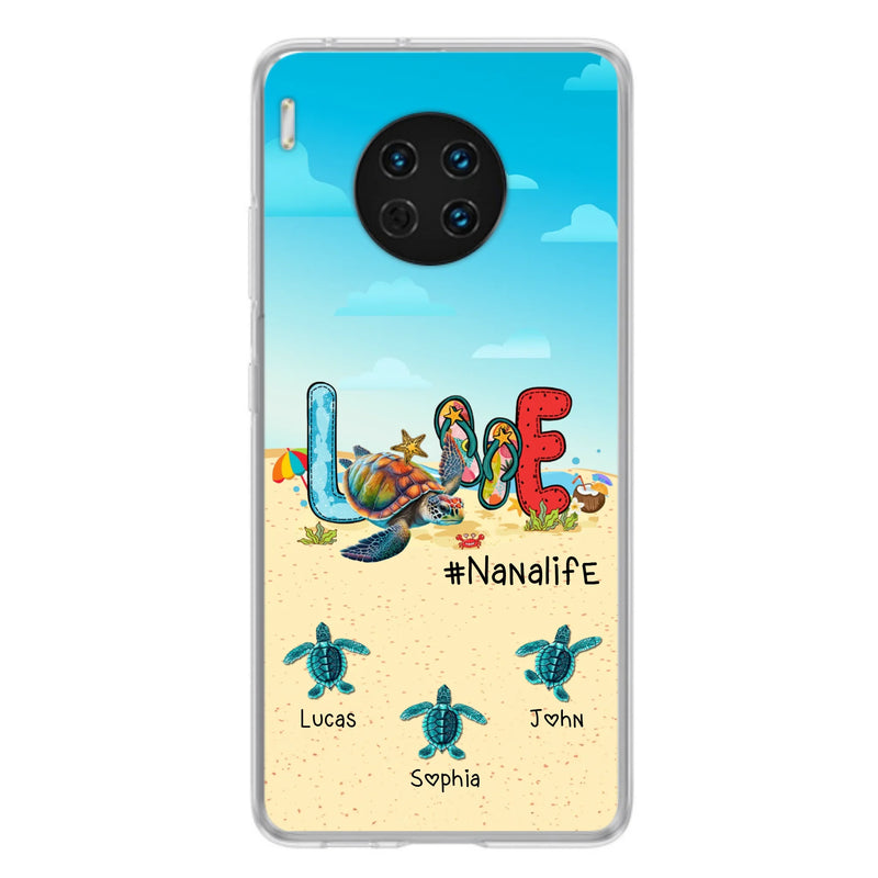 Personalized Grandma Phone Case - Gift Idea For Grandma/Mom - Up to 9 Kids - Case For Xiaomi/ Oppo/ Huawei - Nanalife