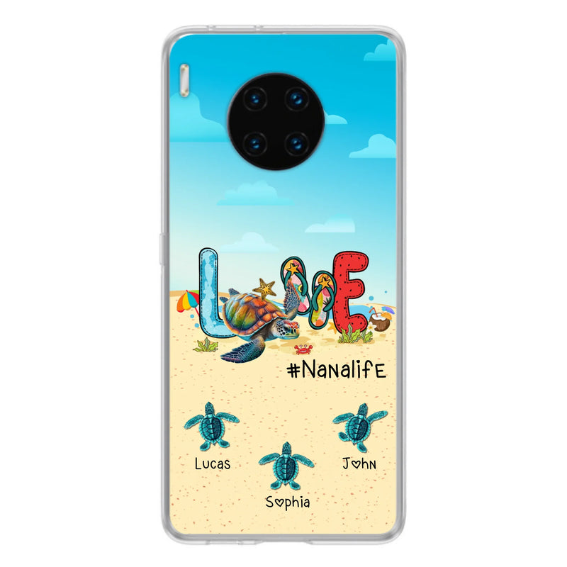 Personalized Grandma Phone Case - Gift Idea For Grandma/Mom - Up to 9 Kids - Case For Xiaomi/ Oppo/ Huawei - Nanalife