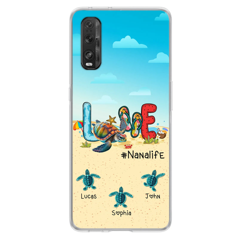 Personalized Grandma Phone Case - Gift Idea For Grandma/Mom - Up to 9 Kids - Case For Xiaomi/ Oppo/ Huawei - Nanalife