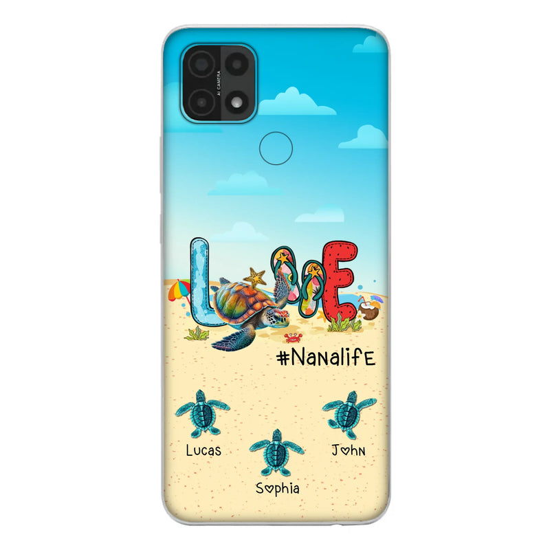 Personalized Grandma Phone Case - Gift Idea For Grandma/Mom - Up to 9 Kids - Case For Xiaomi/ Oppo/ Huawei - Nanalife