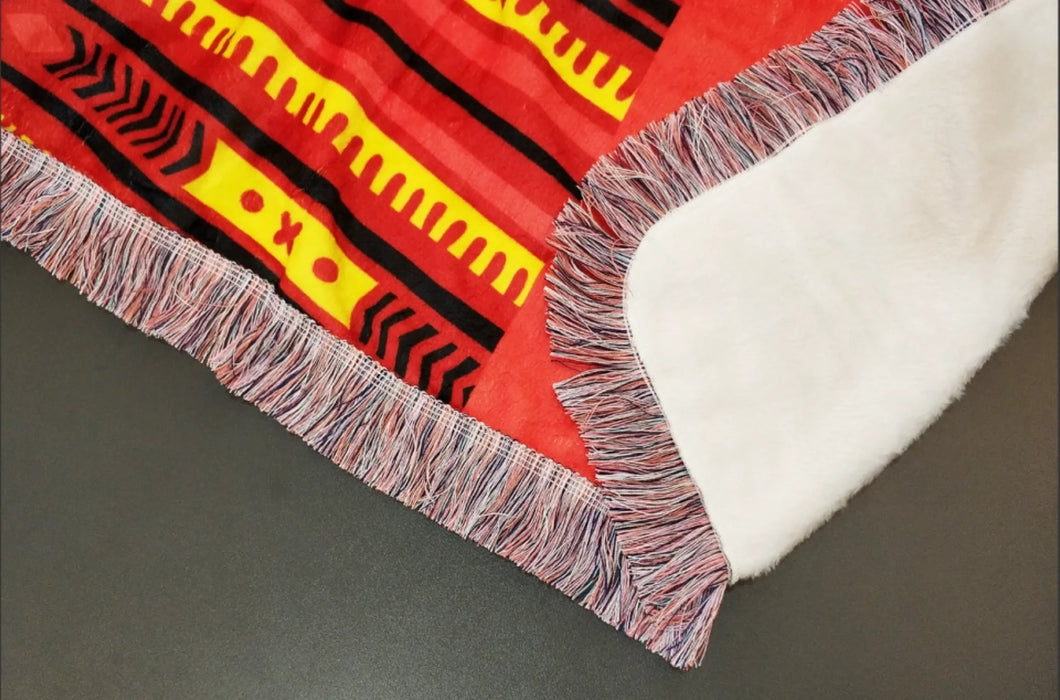 Personalized Pet Mom Fringer Blanket - Gift For Pets Lover With Up to 4 Pets - Fur Mama